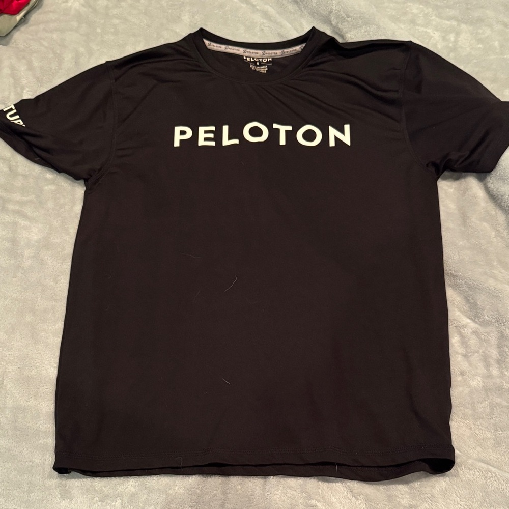 Peloton Black Short Sleeve Shirt